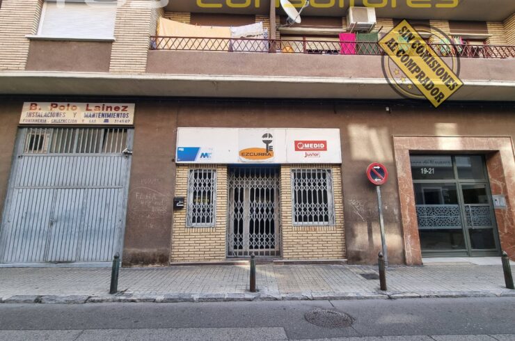 LOCAL EN VENTA EN CALLE BLANCA DE NAVARRA 19-21